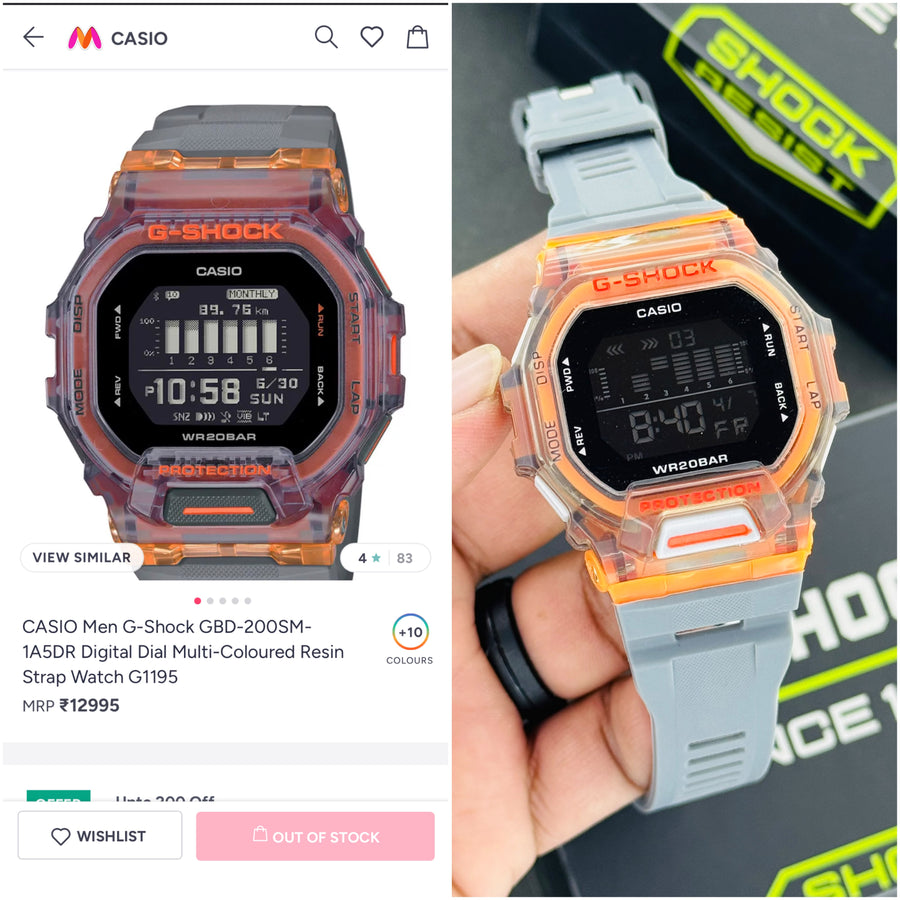G-Shock GBD-200-1DR
